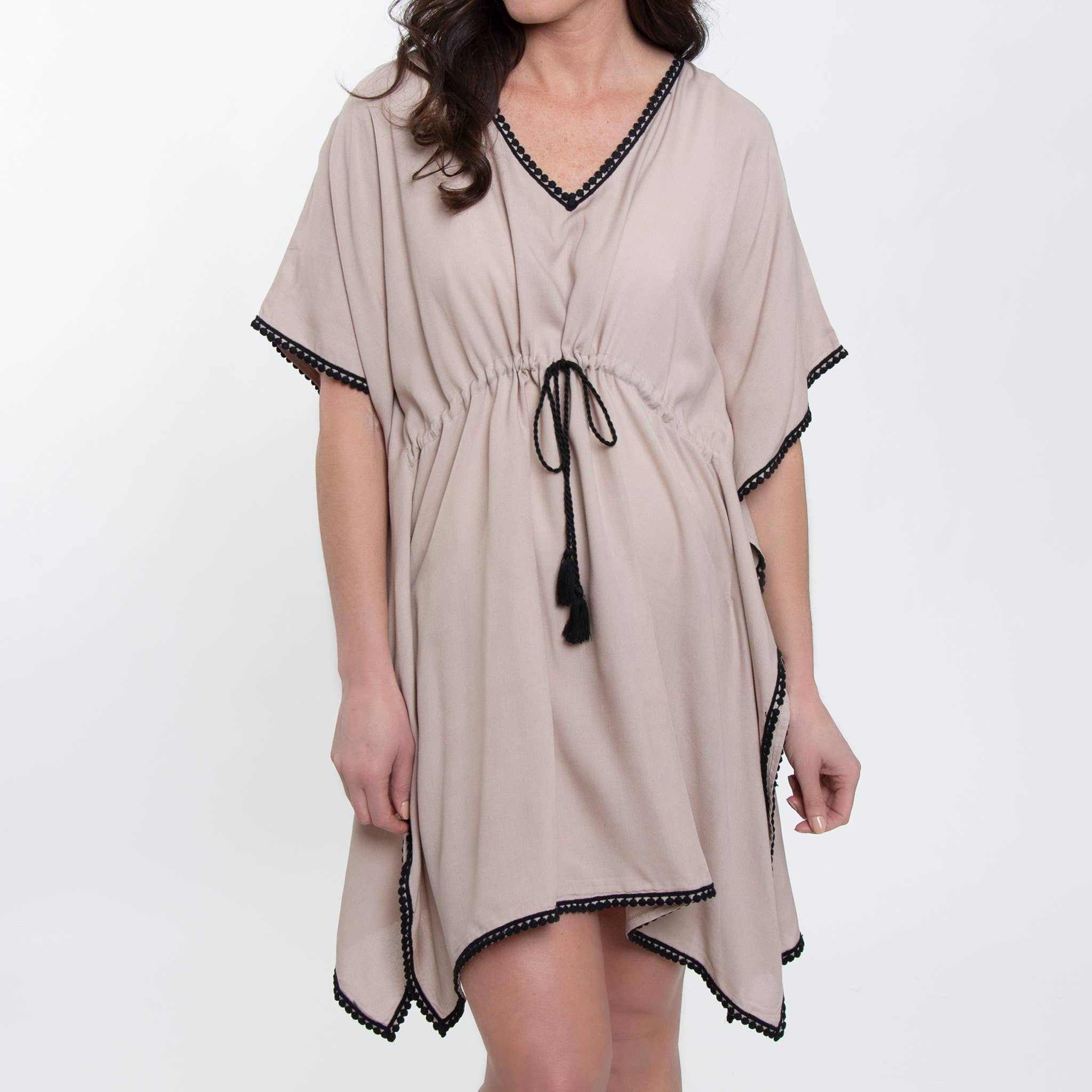 Elsie & Zoey - Wholesale Strandvestje/Strandjurk/Strandtuniek - Dames - Nesli lichtgewicht badpakkenhoes met trekkoord, one size1