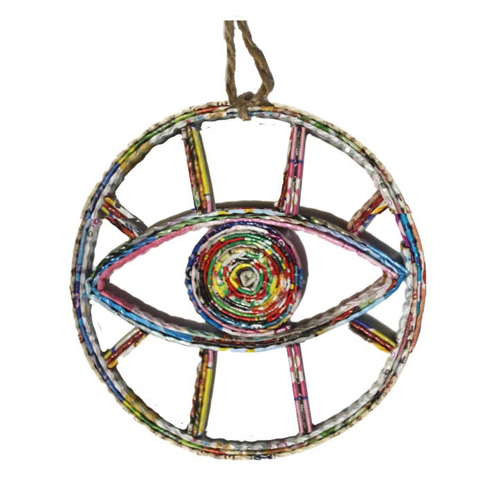 Ornement Oculaire de Protection en Magazine Recyclé - TLV161 pour la vente par World Buyers