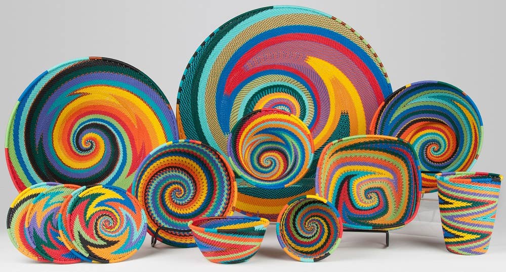 Bridge for Africa - Wholesale Decorative Plate/Dish/Bowl - TW Collection - African Spirit20