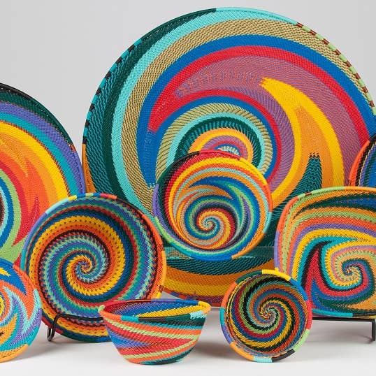 Bridge for Africa - Wholesale Decorative Plate/Dish/Bowl - TW Collection - African Spirit20