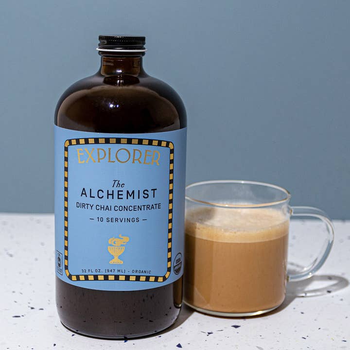 Alchemist Dirty Chai 1:1 Ratio Concentrate (case of 12) for wholesale by Explorer Coffee Co.