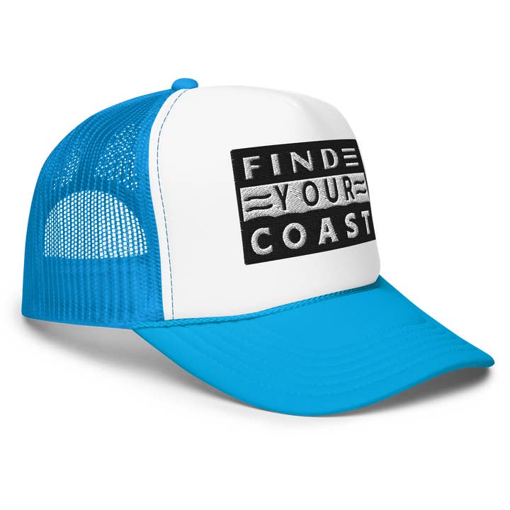 Encuentra tu gorra de camionero de espuma Coast® para venta al por mayor de Find Your Coast® Apparel