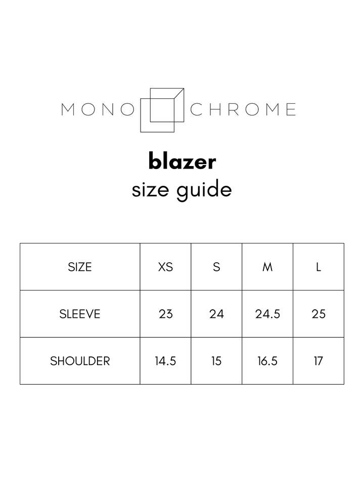 MONOCHROME – Großhandel Blazer – Damen – BLAUER BLAZER3