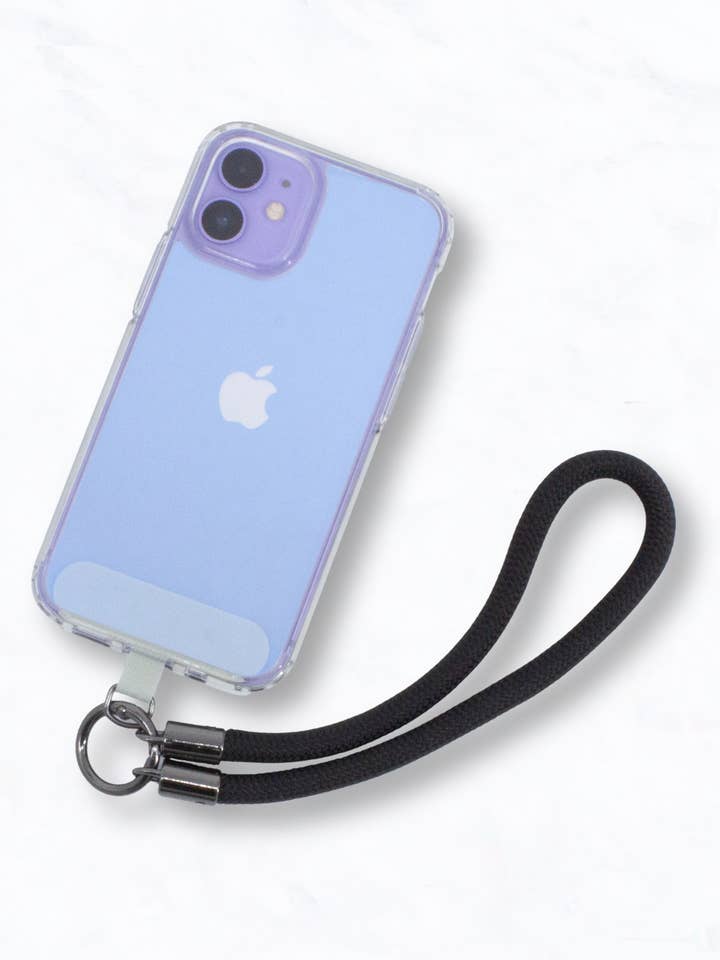 Solid Color Braided Rope Phone Strap for wholesale by Suzie Q USA