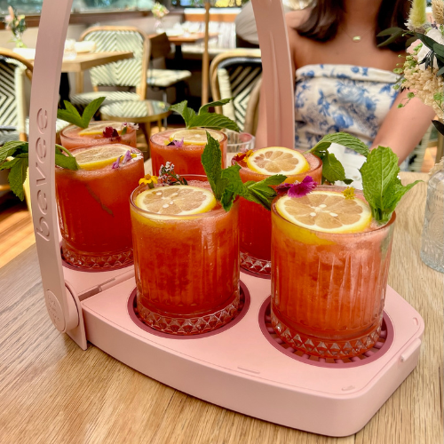 Bevee - Wholesale Serving Tray - 6-Cup Reusable Drink Carrier 7