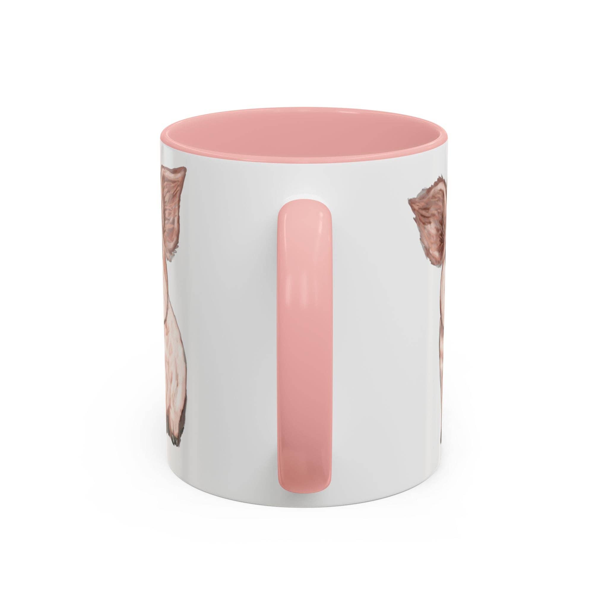 Blue Cava - Wholesale Coffee Mug - Adorable Piglet Two Tone Ceramic Mug - 11 oz & 15 oz22