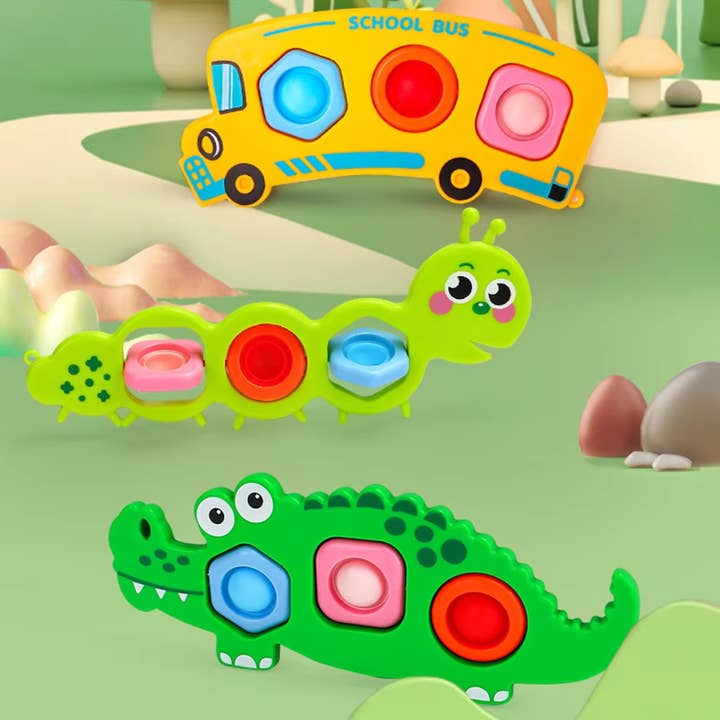 JSBlueRidge Toys - Wholesale Fidget Toy - Kids - Educational Stress Relief Fidget Kids Toy- Assorted4