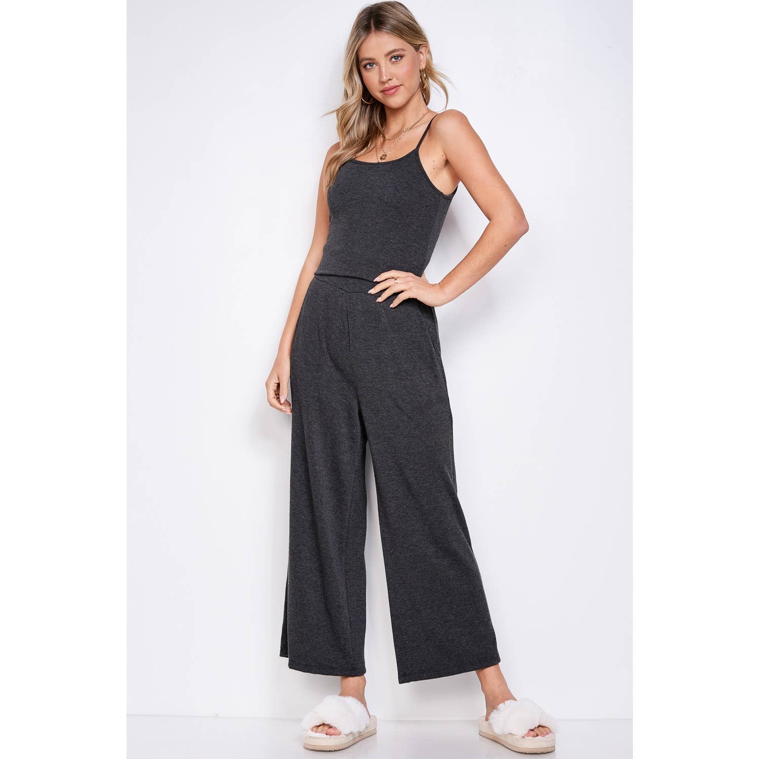 Phil Love – Großhandel Set aus Oberteil und Hose (NICHT Loungewear) – Damen – Solider Cardigan, 3-teiliges Set — ideal für den täglichen Gebrauch6