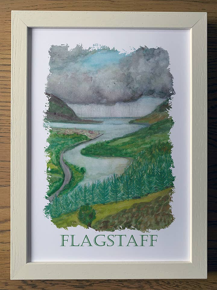 A4 Print - Flagstaff - Cooley Peninsula for wholesale by Clemence Prosen Art & Design