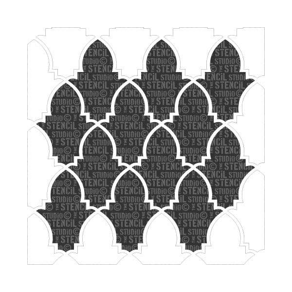 The Stencil Studio - Vente Pochoir - Pochoir motif marocain Casablanca