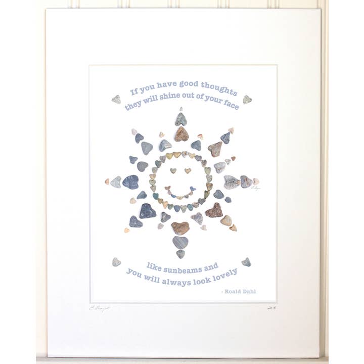 Arte ispiratrice | Stampa Have Good Thoughts per la vendita all'ingrosso da parte di Love Rocks Me®