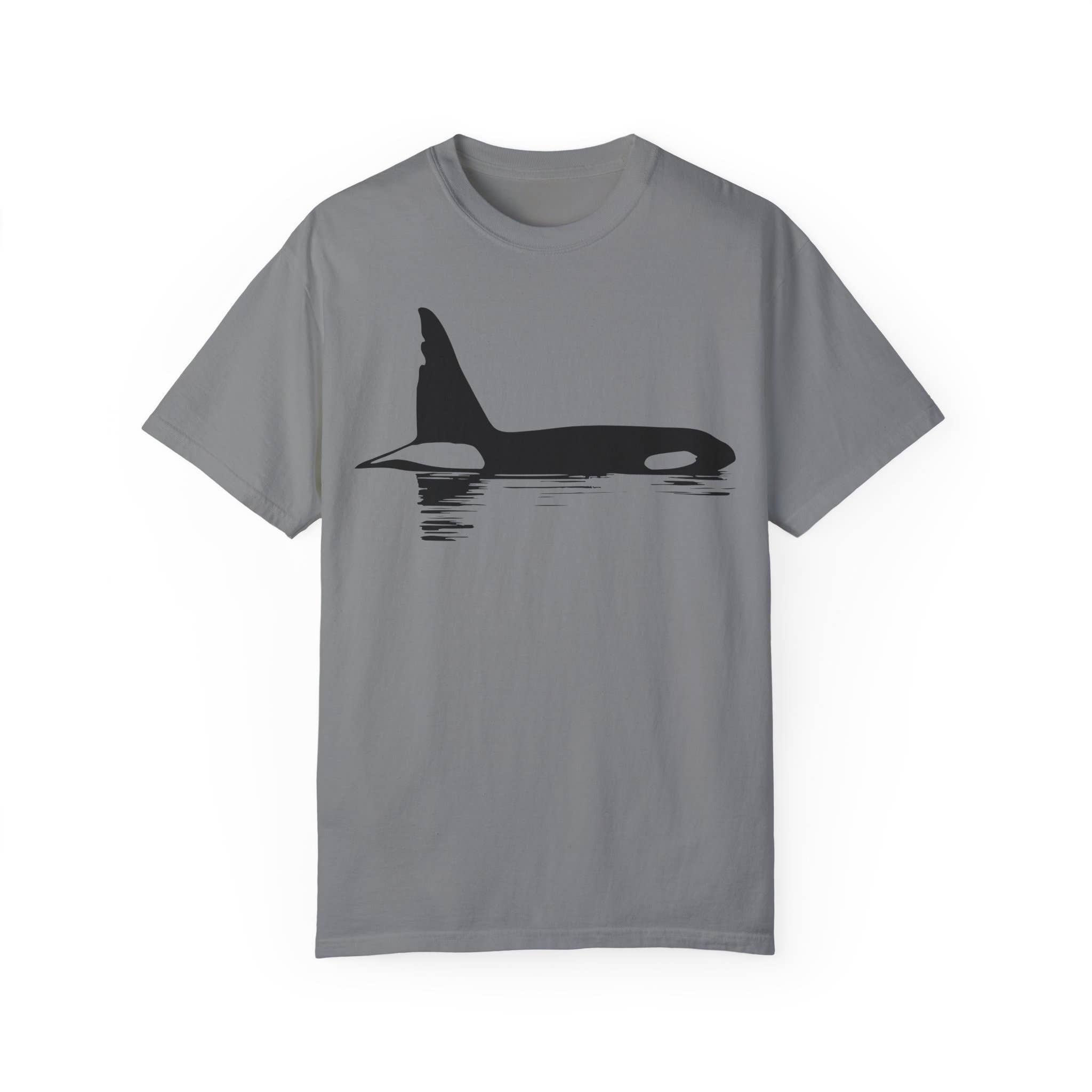 Our Wild Puget Sound – wholesale Screen printed t-shirt – unisex – Chainsaw the Orca Screenprinted T-shirt | Killer Whale Shirt4