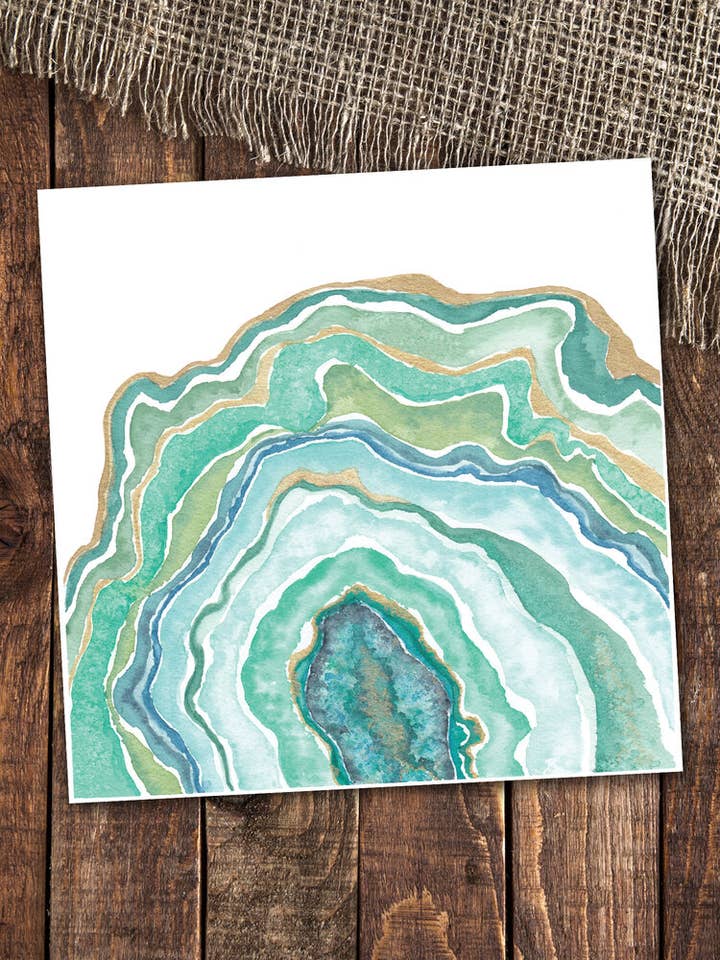 Geod Crystal - Smaragd för wholesale av Heather Victoria Design