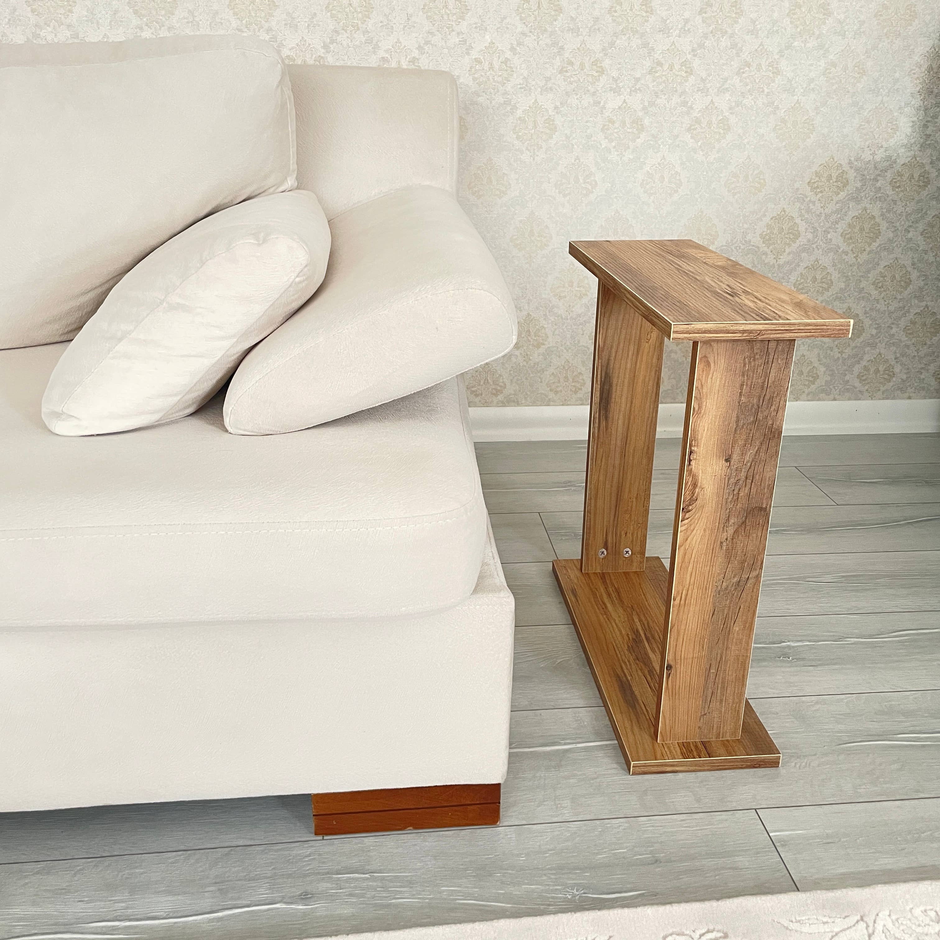 CosyDecorArt - Wholesale Side Table - Ultra Slim Reversible Side Table with Marble Pattern6