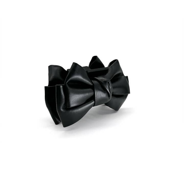 Rainbow Unicorn Birthday Surprise - Wholesale Hair Clip - Women's - Vegan Leather Bow Hair Claw – Chic & Timeless