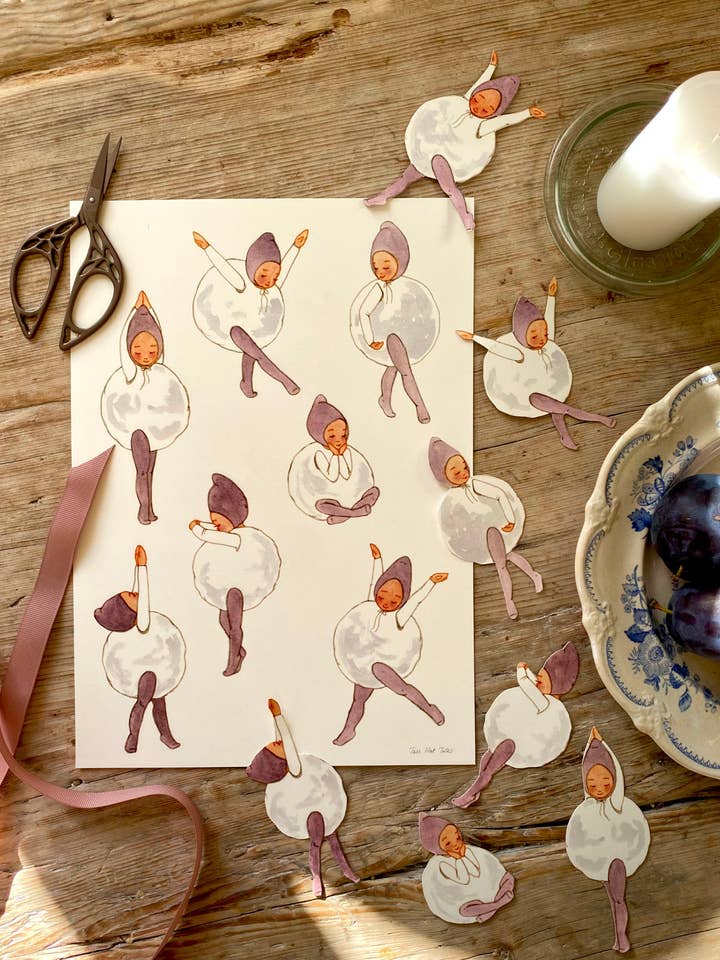 Dansende sneboldbørn for wholesale by Tall Hat Tales