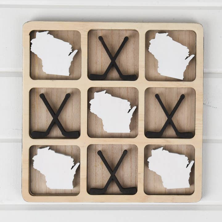 Wisconsin Tic Tac Toe Board for wholesale by Classic State