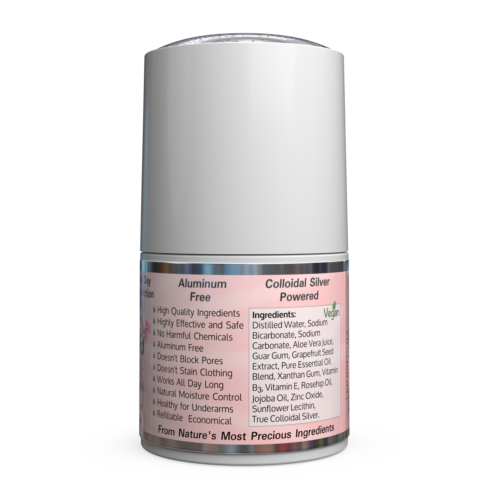 Silver Botanicals - Vendita all'ingrosso Deodorante - Unisex - Silver Shield Deodorante - Roll-on, 2 oz11