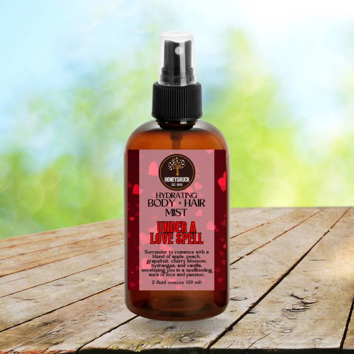 Body + Hair Mist | Hydrating Spray | 2 fl oz for wholesale by Honeyshuck Acres, LLC