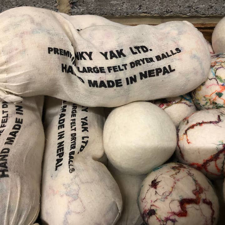Funky Yak Ltd – wholesale Dryer balls – Handmade Eco Friendly Reusable Felt Dryer Ball5