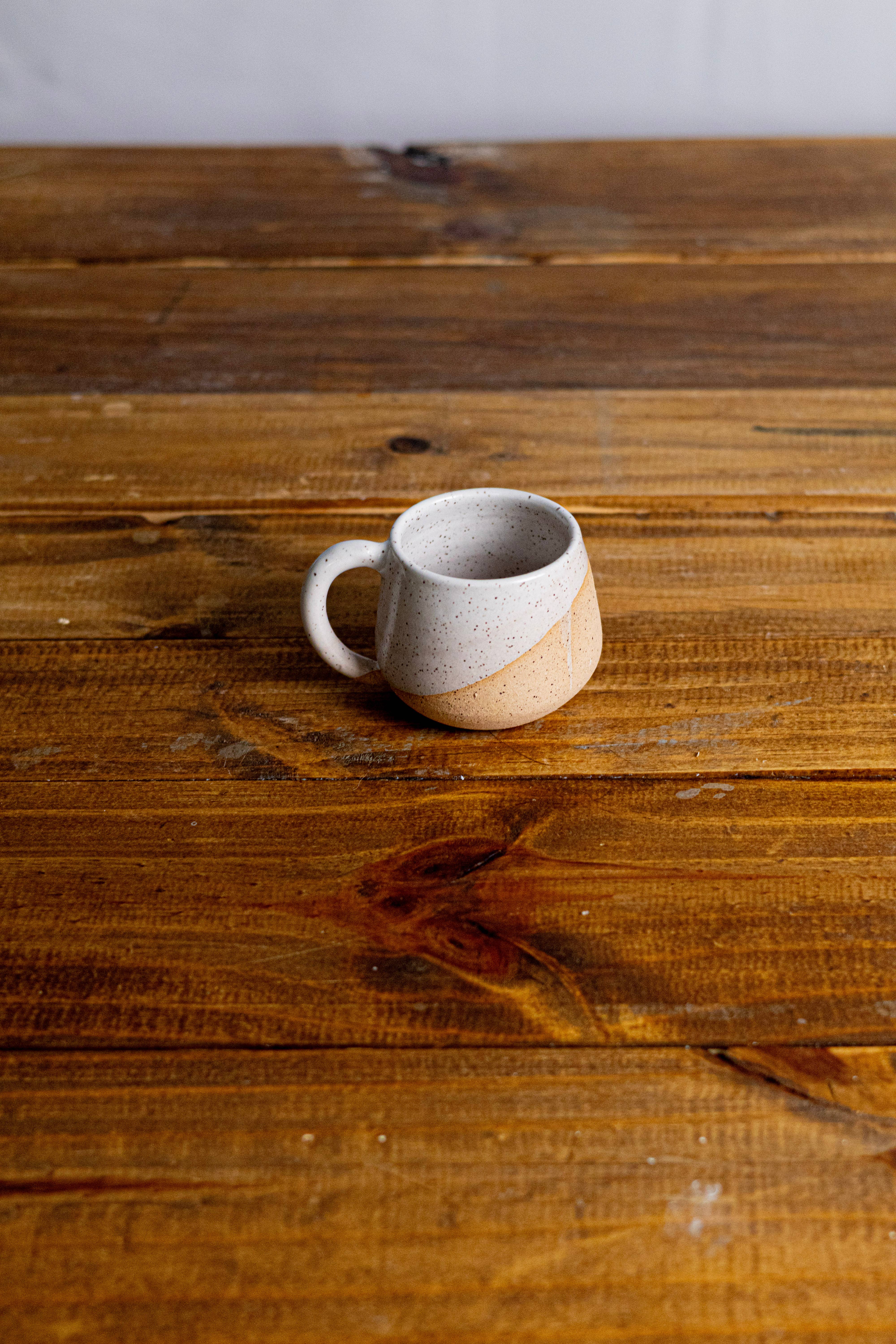 Hands On Ceramics - Wholesale Coffee Mug - Handmade Espresso Mug/Tea Cup with handle- 4 ounces4