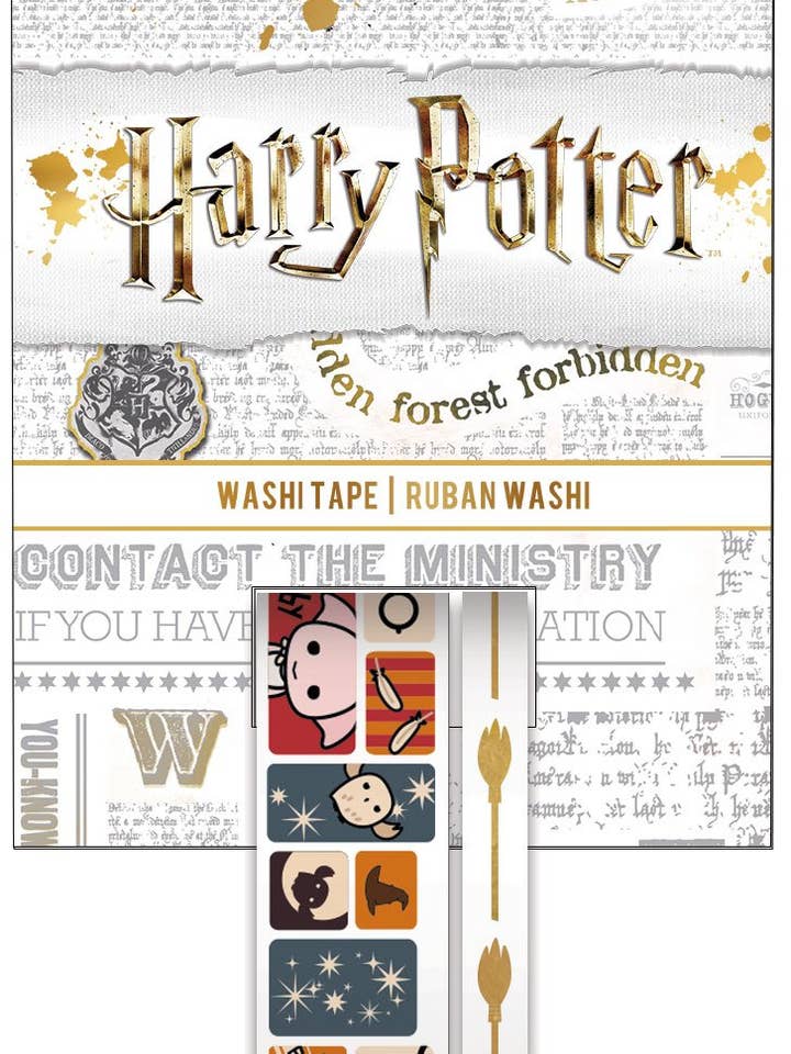 Harry Potter Scènes Chibi Ruban Washi pour la vente par Paper House Productions