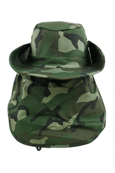 Cap Zone – Chapéu de pescador - Mulher por atacado – Chapéu de Pesca Boonie Impresso4