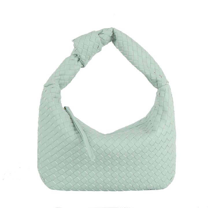 HR CORP – Bolsa de ombro – Mulher por atacado – Mala de Ombro Acolchoada com Alça de Nó para Mulher Ecostitch USA15