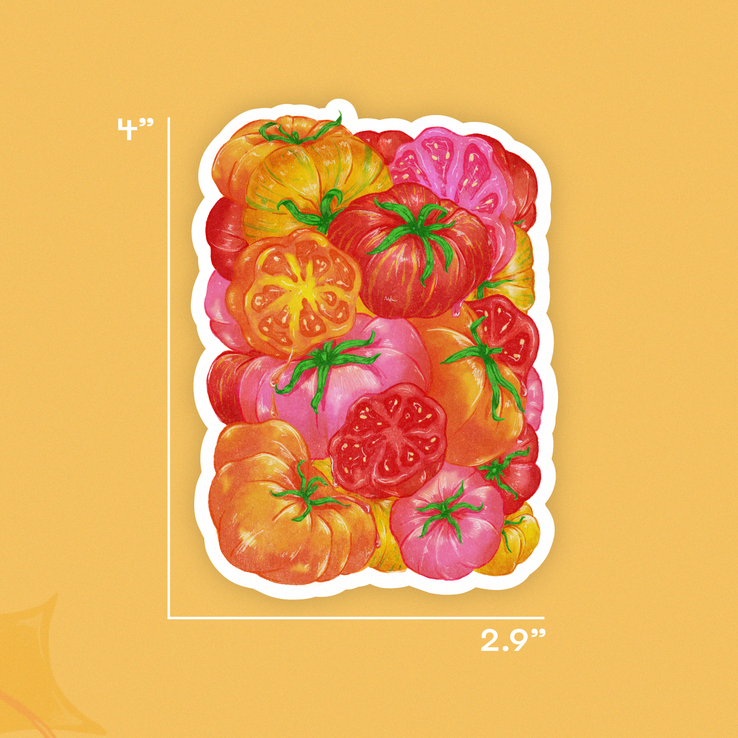 Big Fog - Wholesale Sticker - Tomato Season Sticker1