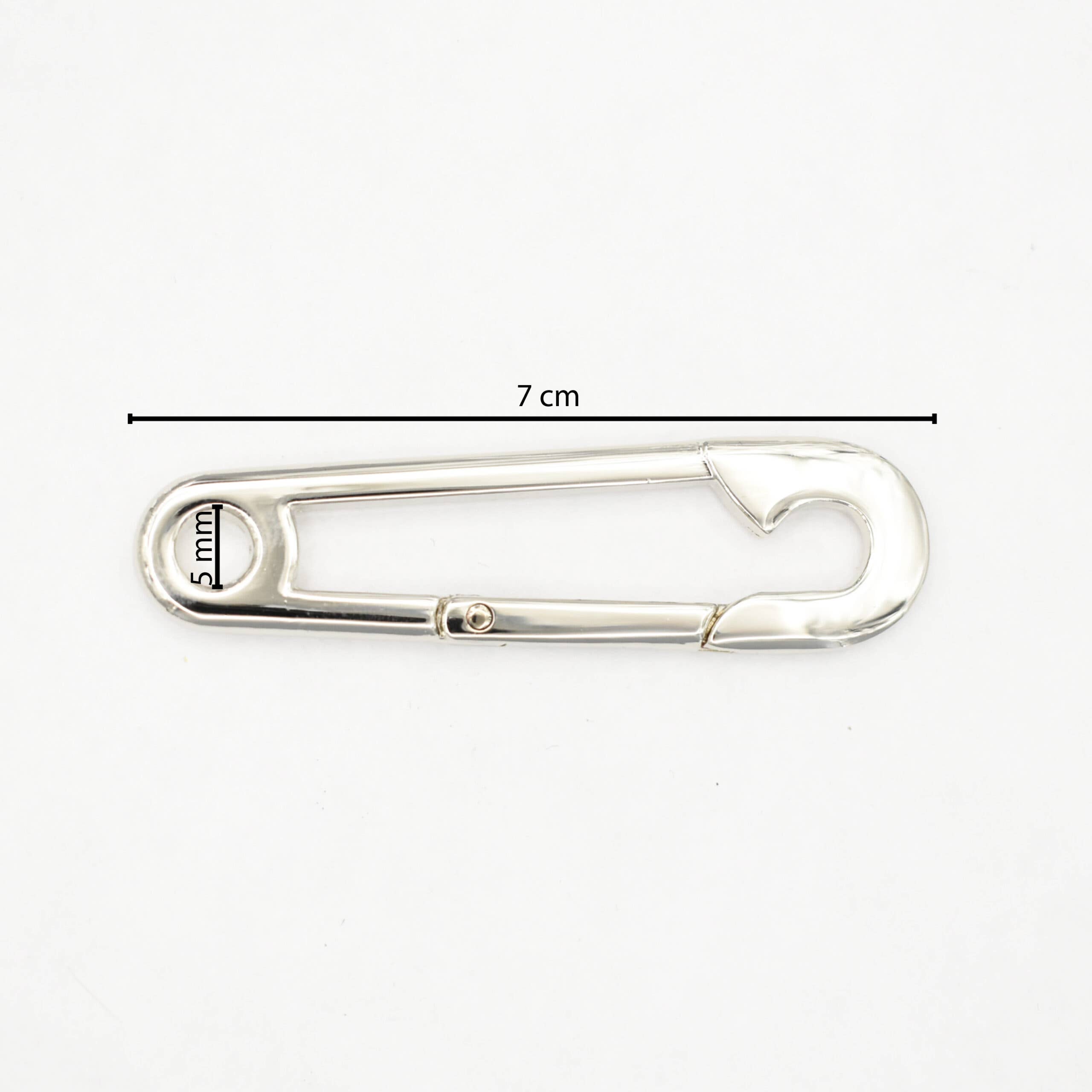 Gifa Accessori - Wholesale Clothes Clips - Safety pin hook 7 cm1