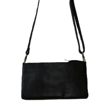 Oblong bag - black for wholesale by Makers & Providers