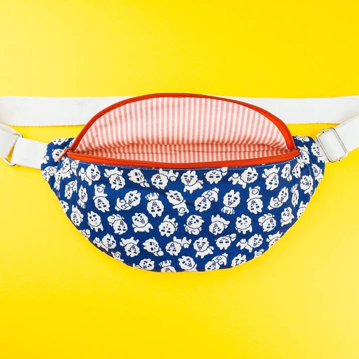 Yeaaah! Studio - Wholesale Belt Bag - Women's - "Crescent" fabric fanny pack - Limited edition2