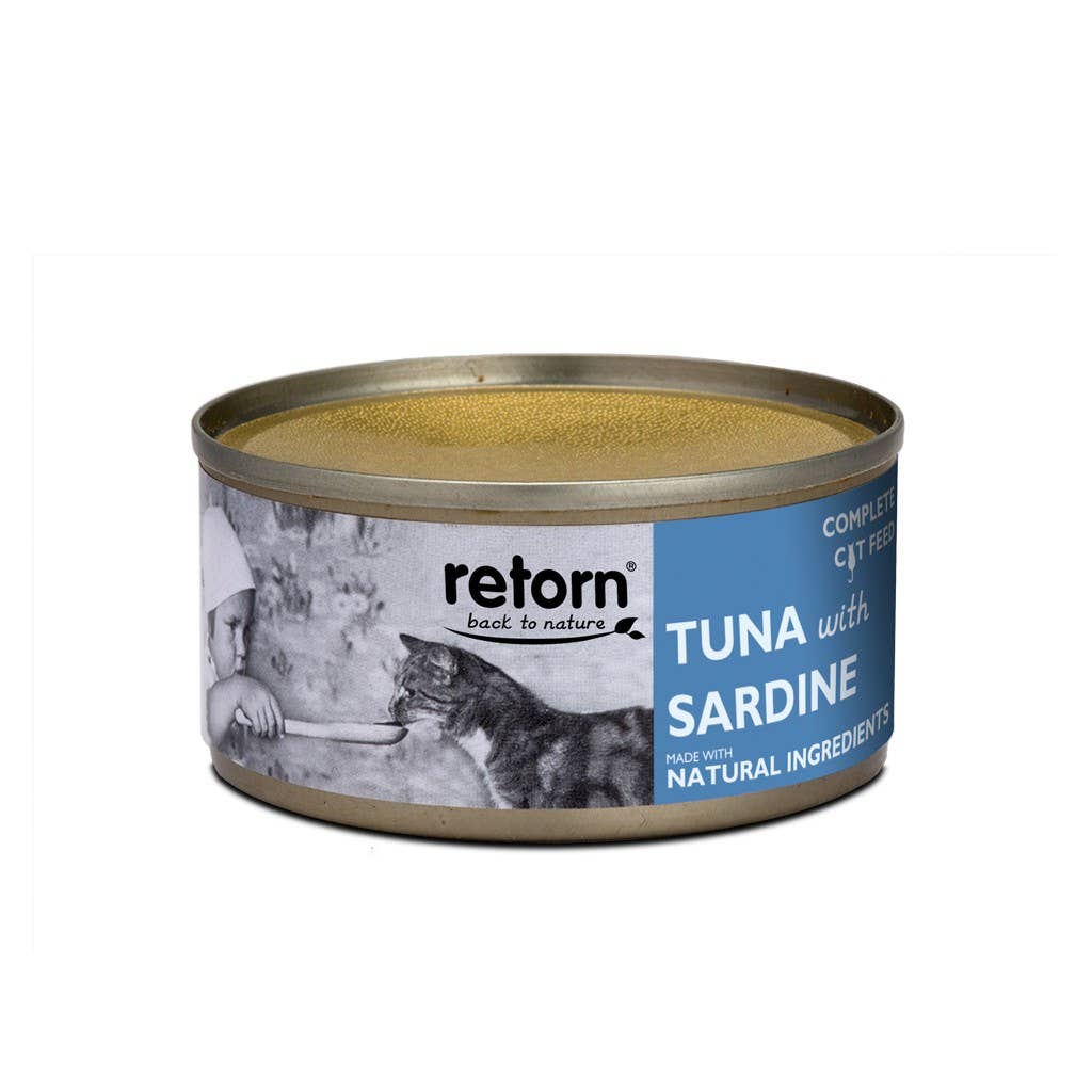 POCURULL SL (Retorn) - Wholesale Pet Food - Cat - Tuna Cat Cans with Sardine De Retorn3