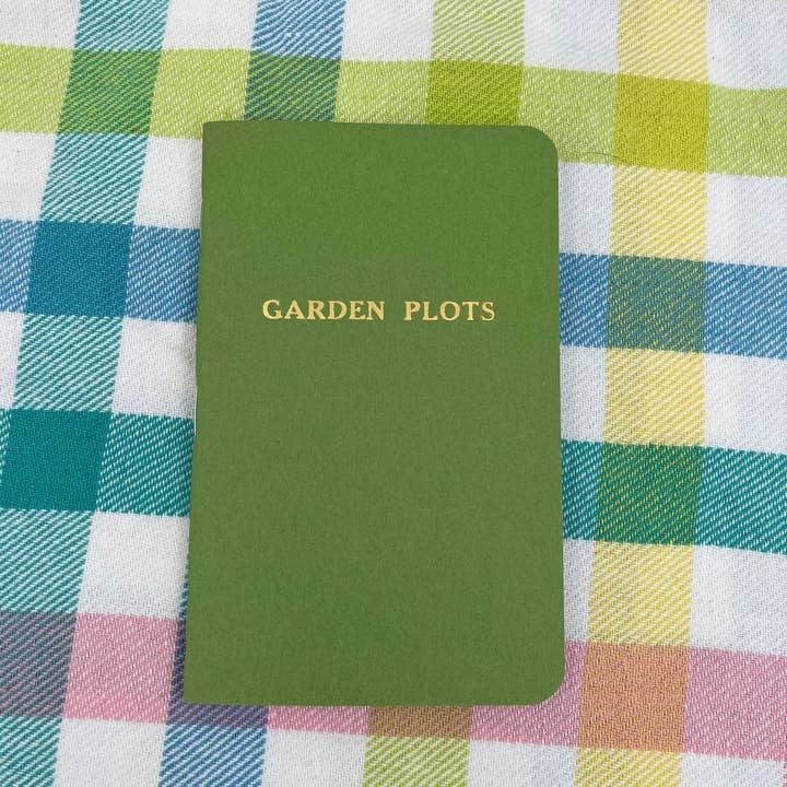 Carnets de Poche pour Parcelles de Jardin pour la vente par Scallywag Letterpress