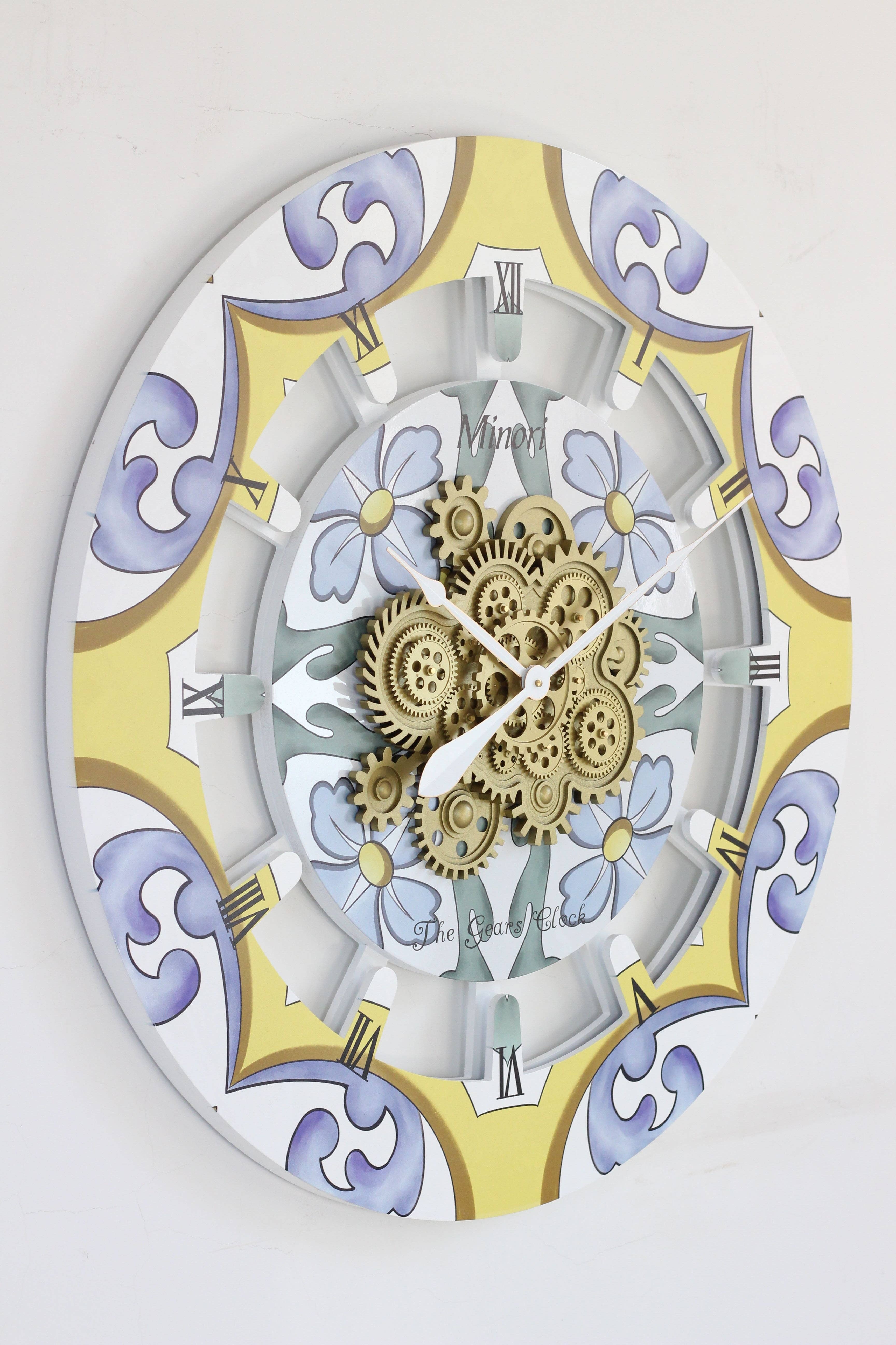 The Gears Clock - Wholesale Wall Clock - ITALY LINE WALL CLOCK 36 INCH ROUND MINORI6