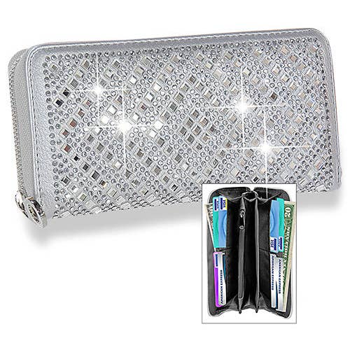 Handbag Express – wholesale Wallet – Women's – Unique Rhinestone Design Accordion Wallet12