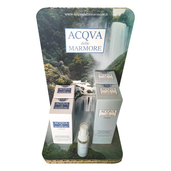 Profumo & Profumi - Vendita all'ingrosso Profumi/Eau de toilette - Espositore MINI Profumo ACQUA delle MARMORE E50 - Splash 2001