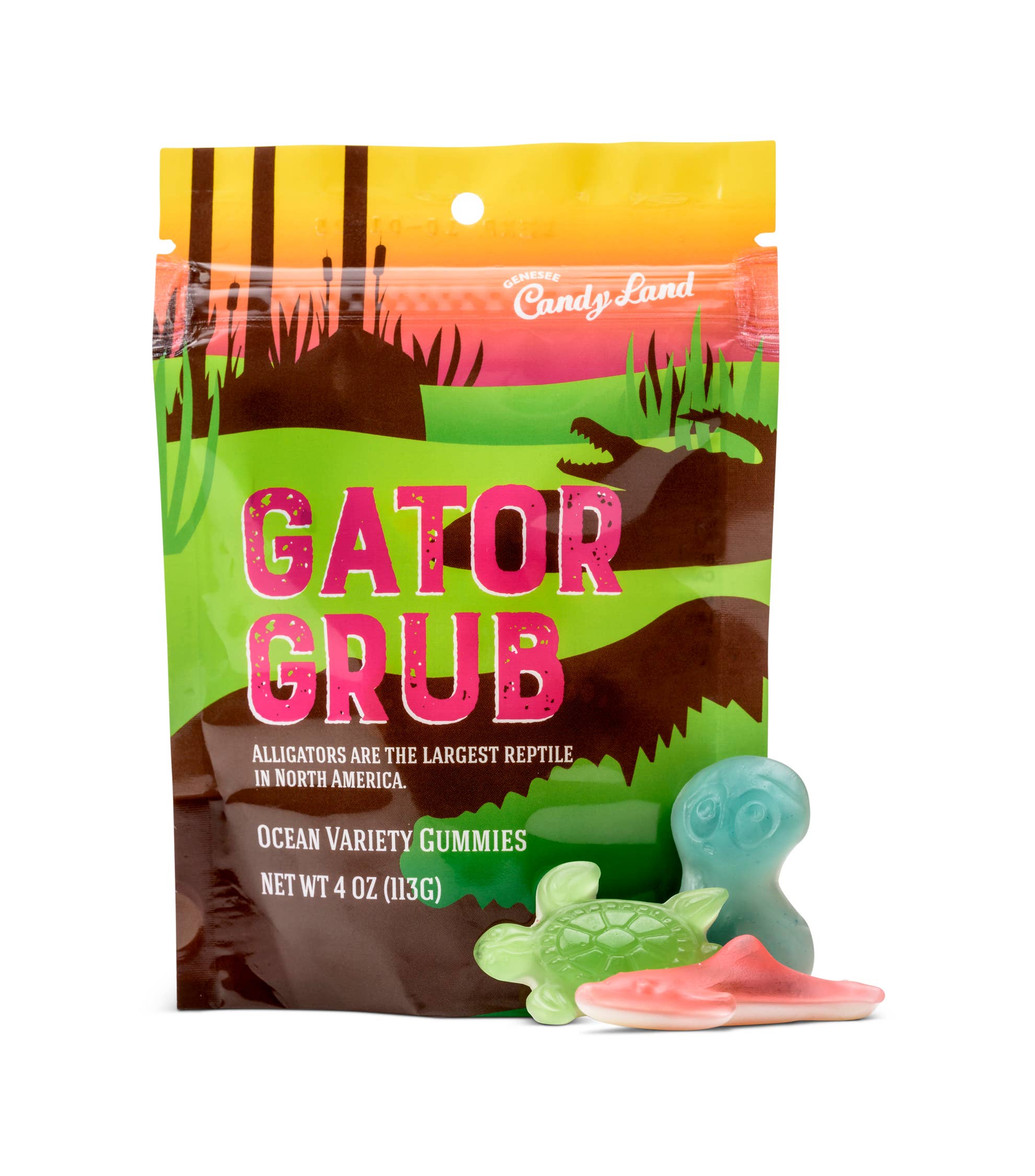 Genesee Candy Land - Vente Bonbons gélifiés - Gator Grub (bonbons gélifiés Ocean Variety)1