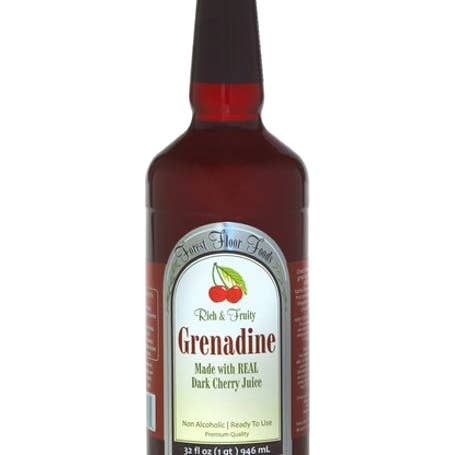 Forest Floor Foods - Wholesale Cocktail Mix/Syrup - Grenadine- 32oz0