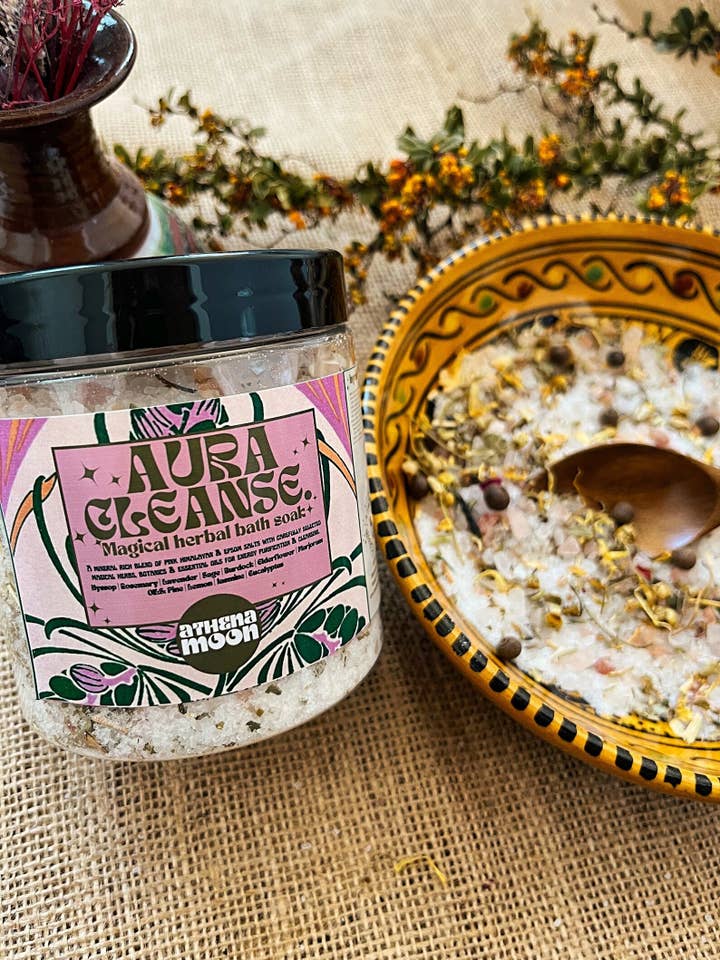 AURA CLEANSE Magisch kruidenbadbad voor wholesale door ATHENA MOON APOTHECARY