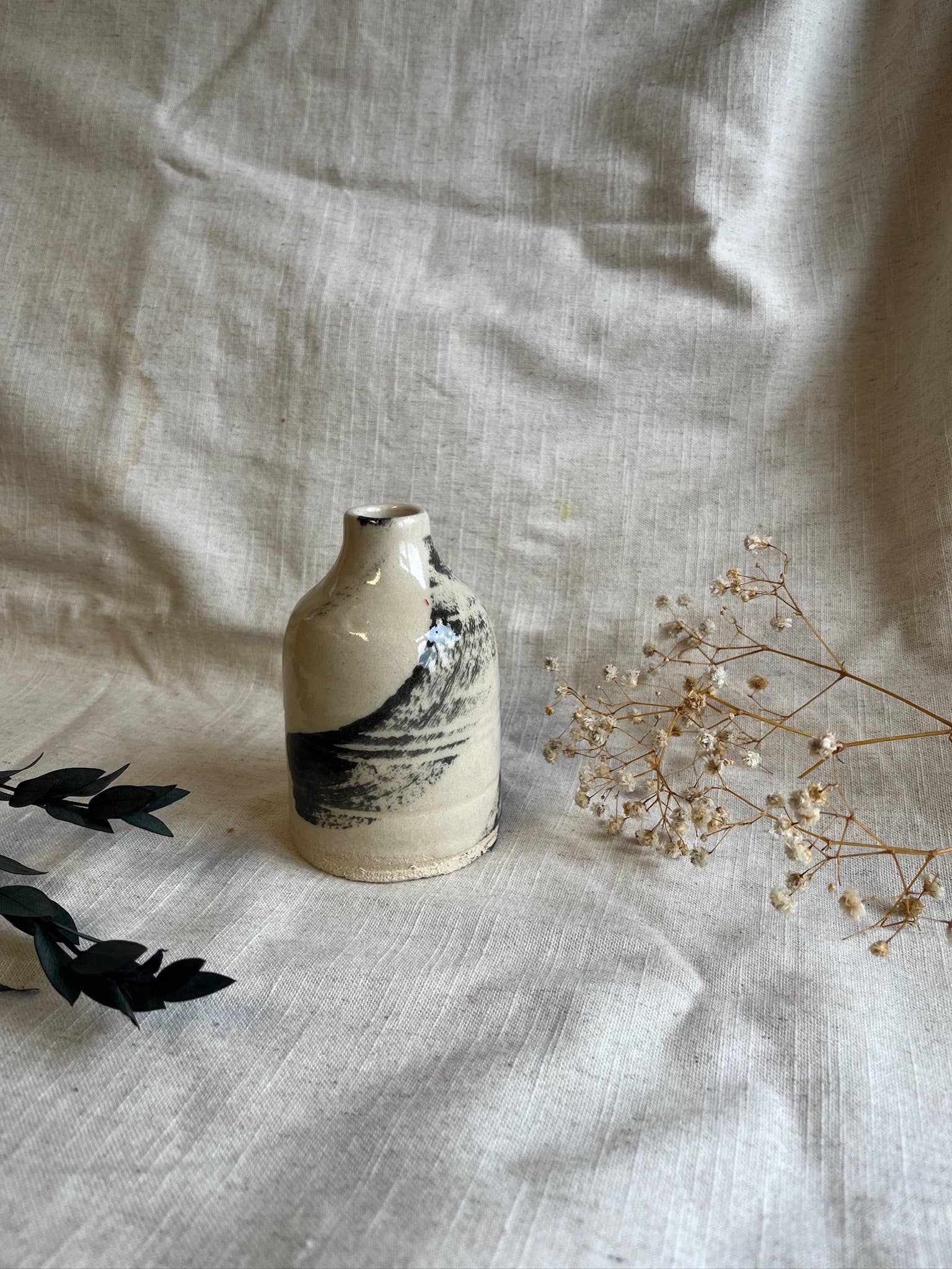 Charlotte Manser Ceramics - Wholesale Vase - The Maker's Mark Ceramic Bud Vase/Reed Diffuser bottle