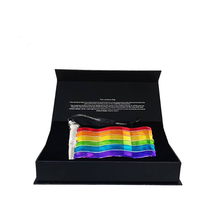 Proud Christmas - Wholesale Ornament - The rainbow flag - XL edition1
