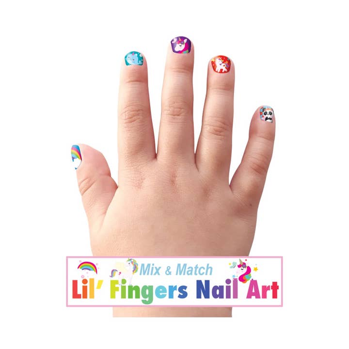 Girl Nation - Wholesale Nail Art/Decal - Lil' Fingers Nail Art Value Pack with Display
10