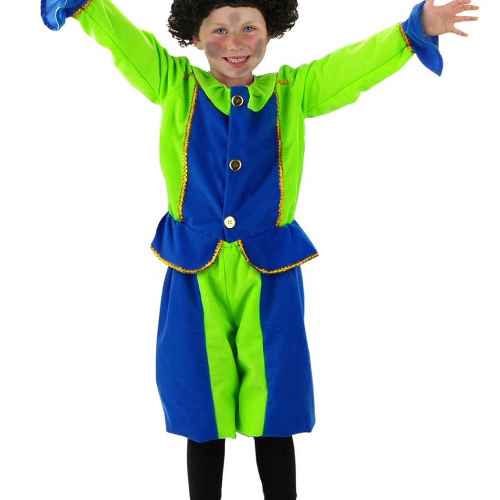Costume bleu-vert - Taille enfant S pour la vente par Folat BV