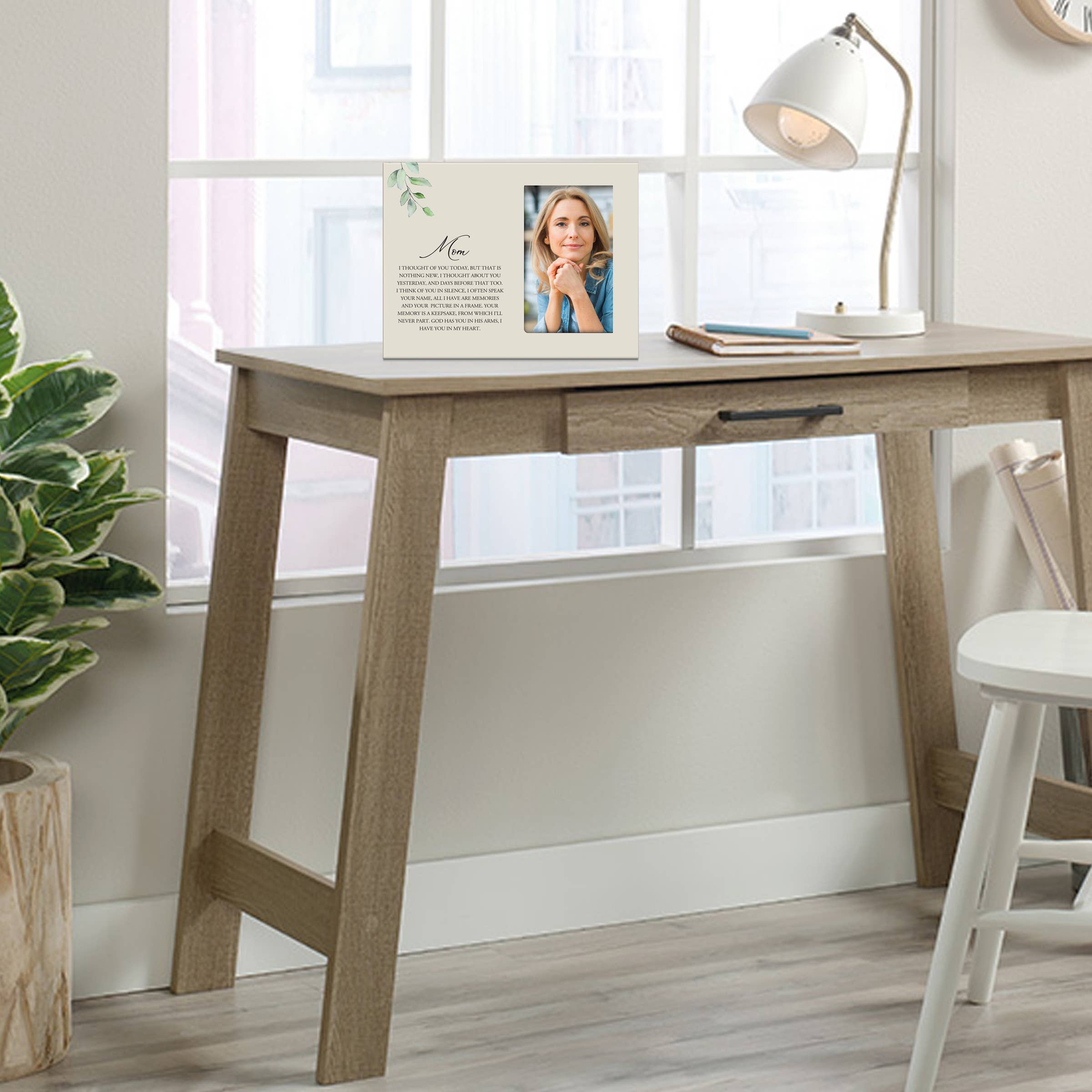 LifeSong Milestones - Wholesale Picture Frame - Mom Bereavement Memorial Photo Frame: I Thought Of You Today7