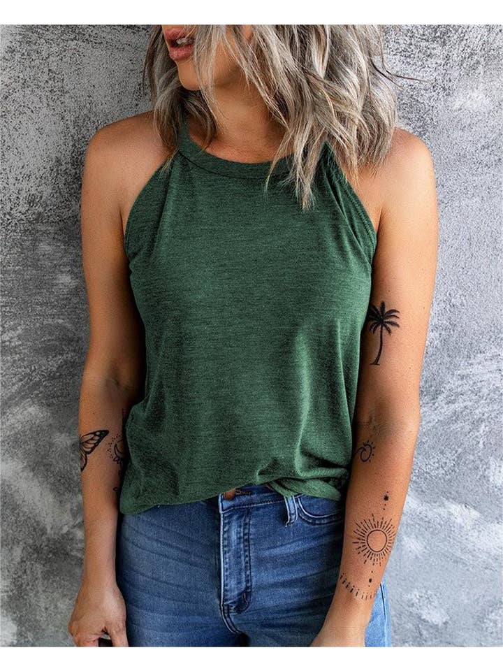 Rosa Clothing - Wholesale Camisole - Women's - Solid camisole tank top vest