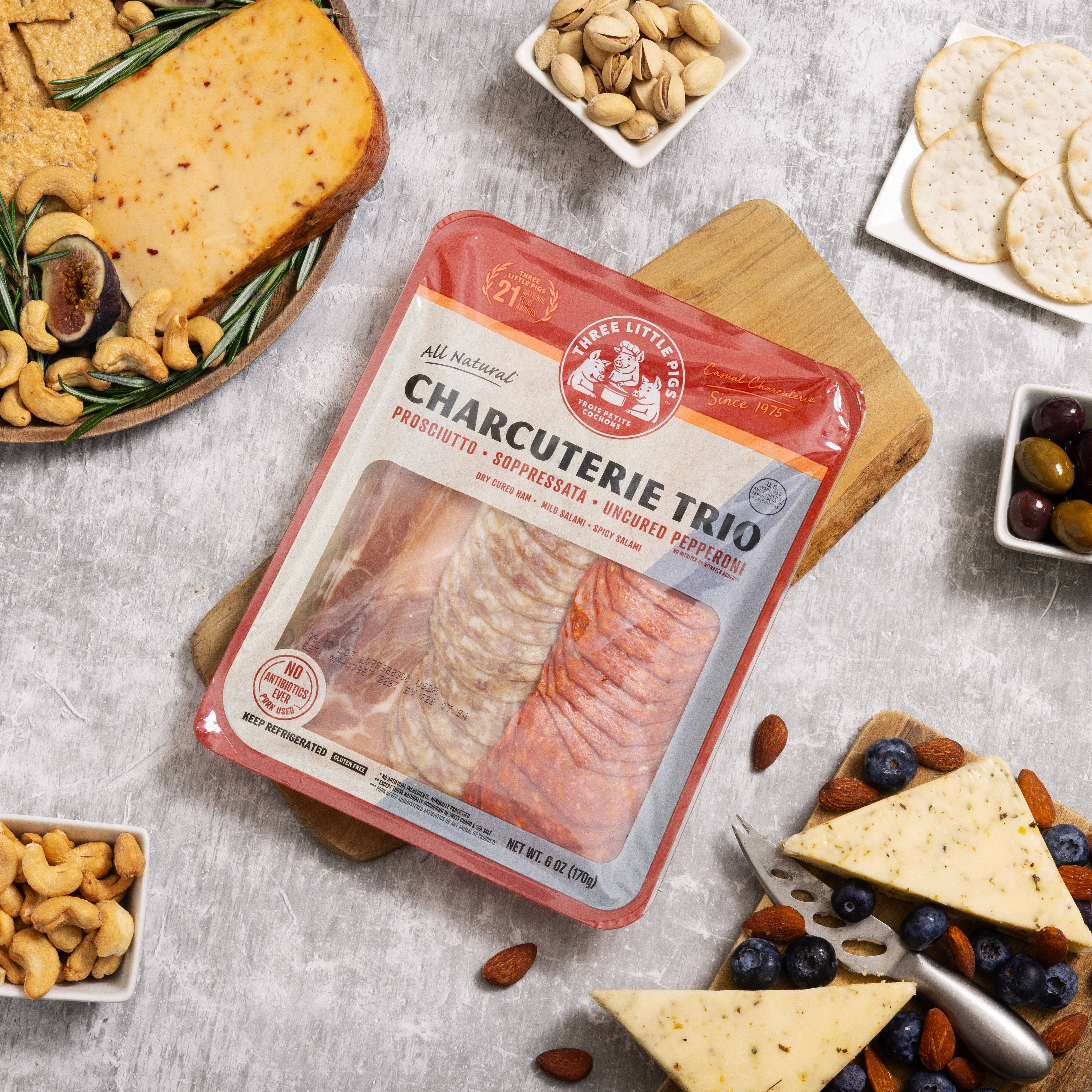 Three Little Pigs - Wholesale Salami - Charcuterie Trio1