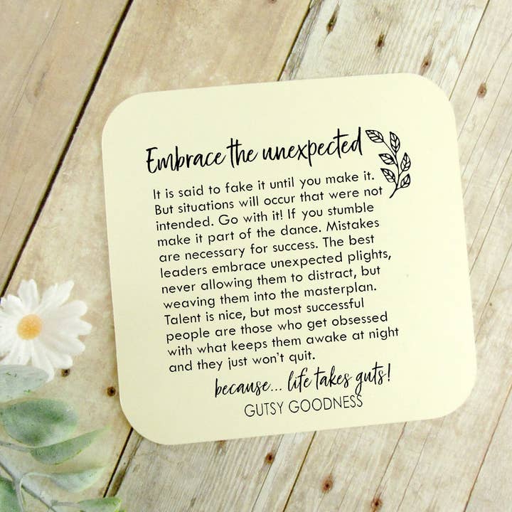 Gutsy Goodness - Wholesale Keychain - Unisex - Inspirational Keychain If You Stumble Make It Part of Th ^1