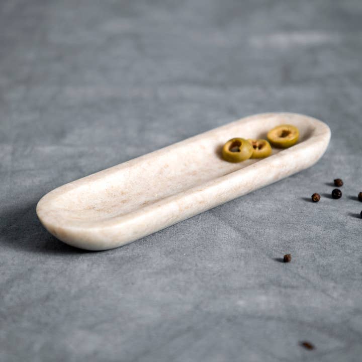 Bandeja corta Granada en forma de canoa para venta al por mayor de The Collective