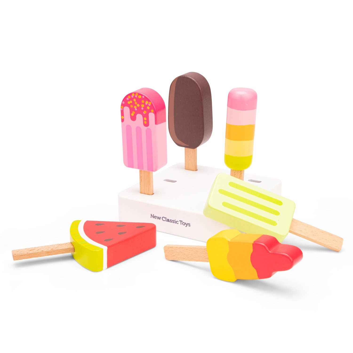 New Classic Toys EU - Wholesale Wood Toy - Kids - Ice Cream Set - 6 Pieces3